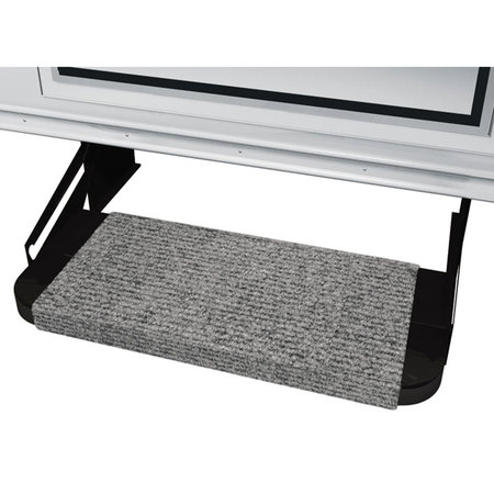 PREST-O-FIT Prest-O-Fit 2-0313 Outrigger RV Step Rug - 18" Straight, Castle Gray 2-0313